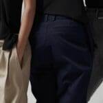 what color pants go with black shirt